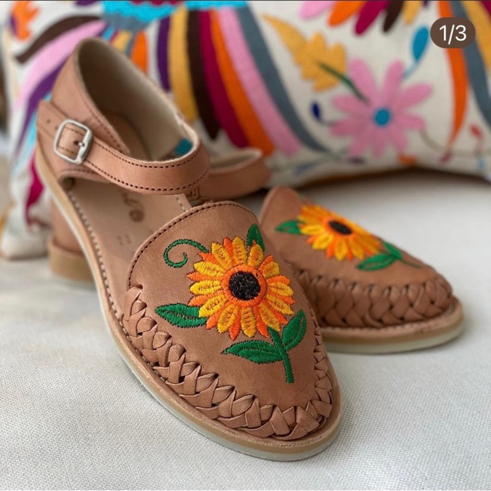 Handmade Leather Sandals Created by Mexican Artisans